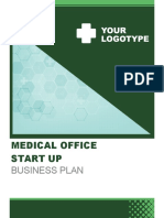 MEDICAL Healthcare Business Plan Templete