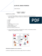 Actividades Grado Primero 2020