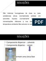 Aula Teórica 5 - SOLUÇÕES