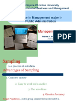 5 Sampling Technique and Sample Size