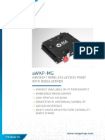 Awap-Ms: Aircraft Wireless Access Point With Media Server