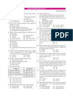 Computer Networks Test 3: Number of Questions: 25 Section Marks: 30