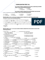 Consolidation Test 10