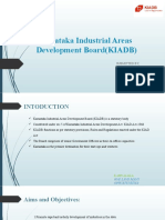 Karnataka Industrial Areas Development Board (KIADB) : Submitted By