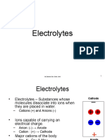 Electrolytes: M. Zaharna Clin. Chem. 2009