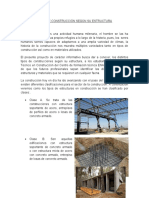 Tipos de Construcción Según Su Estructura