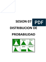 Sesion 07 - Distribuciones Probabilisticas