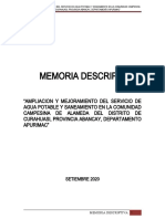 Memoria Descriptiva - Alameda - Ok