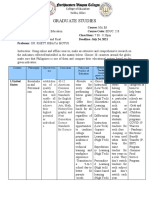 EDUC 218 - Comparative Matrix of Education Around The Globe