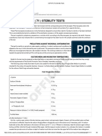 71 - Sterility Tests