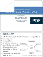 Life Cycle Inventory: Building Materials and Components