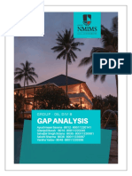 GAP Analysis-Hotel Industry