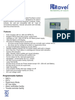 Fire Alarm Panel RE - 2554 / 58: Product Overview