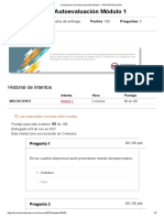 Cuestionario de Autoevaluación Módulo 1 - PSICOFISIOLOGIA