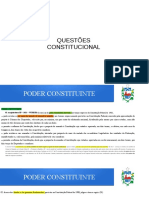 Questões de Direito Constitucional