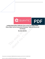 Leading Organization Case Studt by Javier Sanchez PDF