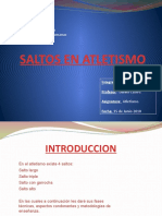 Saltos Atletismo