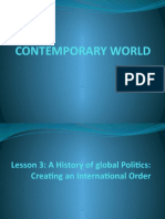 Contemporary World Lesson 3-5