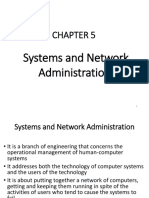 Systems and Network Administration