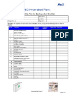 Monthly First Aid Box Checklist