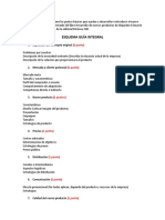 Esquema Guía Integral para Desarrollo de Productos