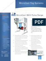 Microcool Fog Systems: Microcool Ibex Pump Range