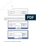 Graded Exercise #4 Array and Mainmenu Control Form 1: Password Entry