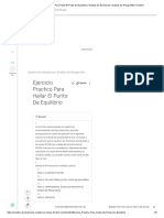 Ejercicio Practico para Hallar El Punto de Equilibrio - Análisis de Decisiones - Análisis de Riesgo Wiki - Fandom