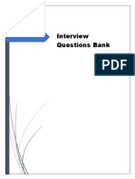 Interview Questions Bank