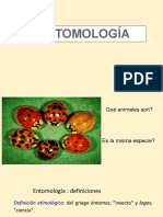 Clase 1. Entomología. Generalidades. 