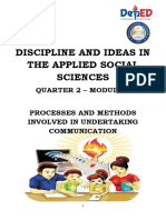 Discipline and Ideas in The Applied Social Sciences