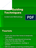 Tour Guiding Techniques