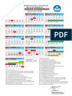 Kalender Pendidikan Tahun Pelajaran 2021-2022 Kota Makassar