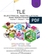 Electrical Installation and Maintenance: Quarter 1, Module 1, Week 2