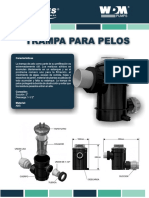 Ficha Tecnica Trampa de Pelos