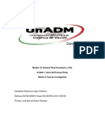 Derecho: Modulo 18. Sistema Penal Acusatorio y Oral. Unidad 1. Inicio Del Proceso Penal. Sesión 2. Fase de Investigación