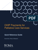 OHIP Payments For Palliative Care Services