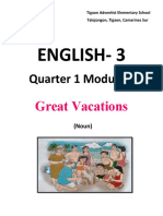 English-3: Quarter 1 Module 5