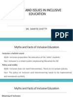 Session 5 Trends and Issues in Inclusive Education