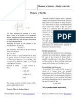 Moment of Inertia - Study Materials: WWW - Examsdaily.In Examsdaily