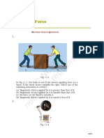 Class 9 Science Exemplar Force and Pressure