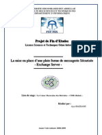 Rapport Stage Licence Genie Informatique 2009