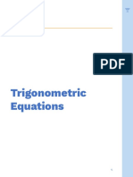 Trigonometric Equations