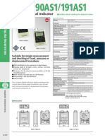 WDS 190AS1 191AS1 Compact Digital Indicator