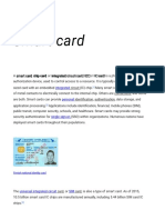 Smart Card: Credit Integrated Personal