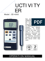 CD-4303 Conductivity Meter Lutron