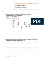 Graspit - Edexcel A Level Biology - Biological Molecules