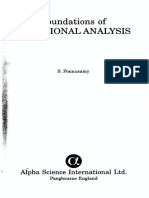 Foundations of Functional Analysis: Alpha Science International LTD