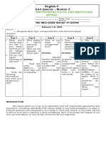 Faulty Logic, Unsupported Facts and Emotional Appeal: English 9 Third Quarter - Module 3