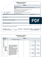 Performance Evaluation Form 2020-21